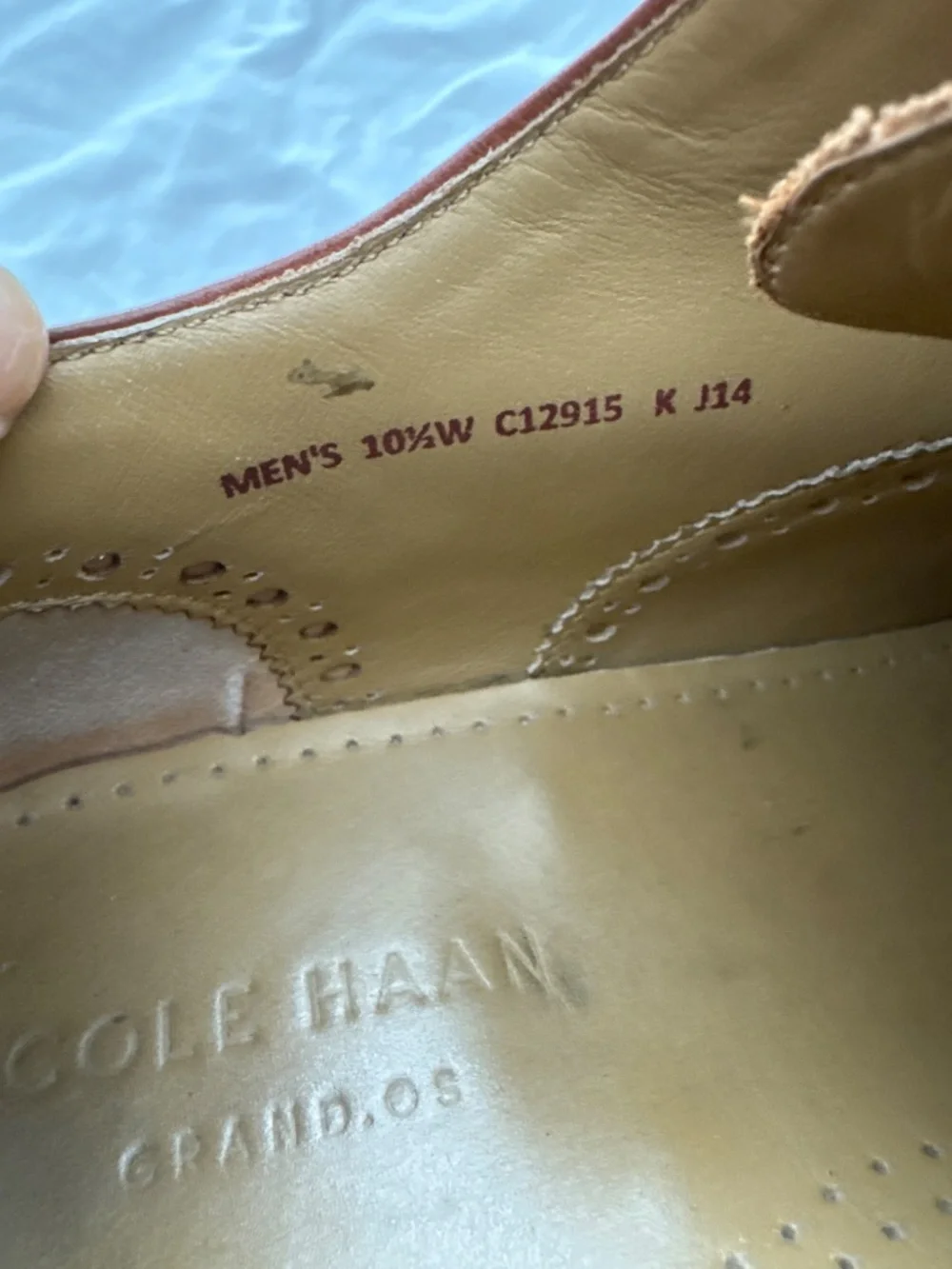 Men’s Cole Haan Brown Leather Dress Shoes 10.5